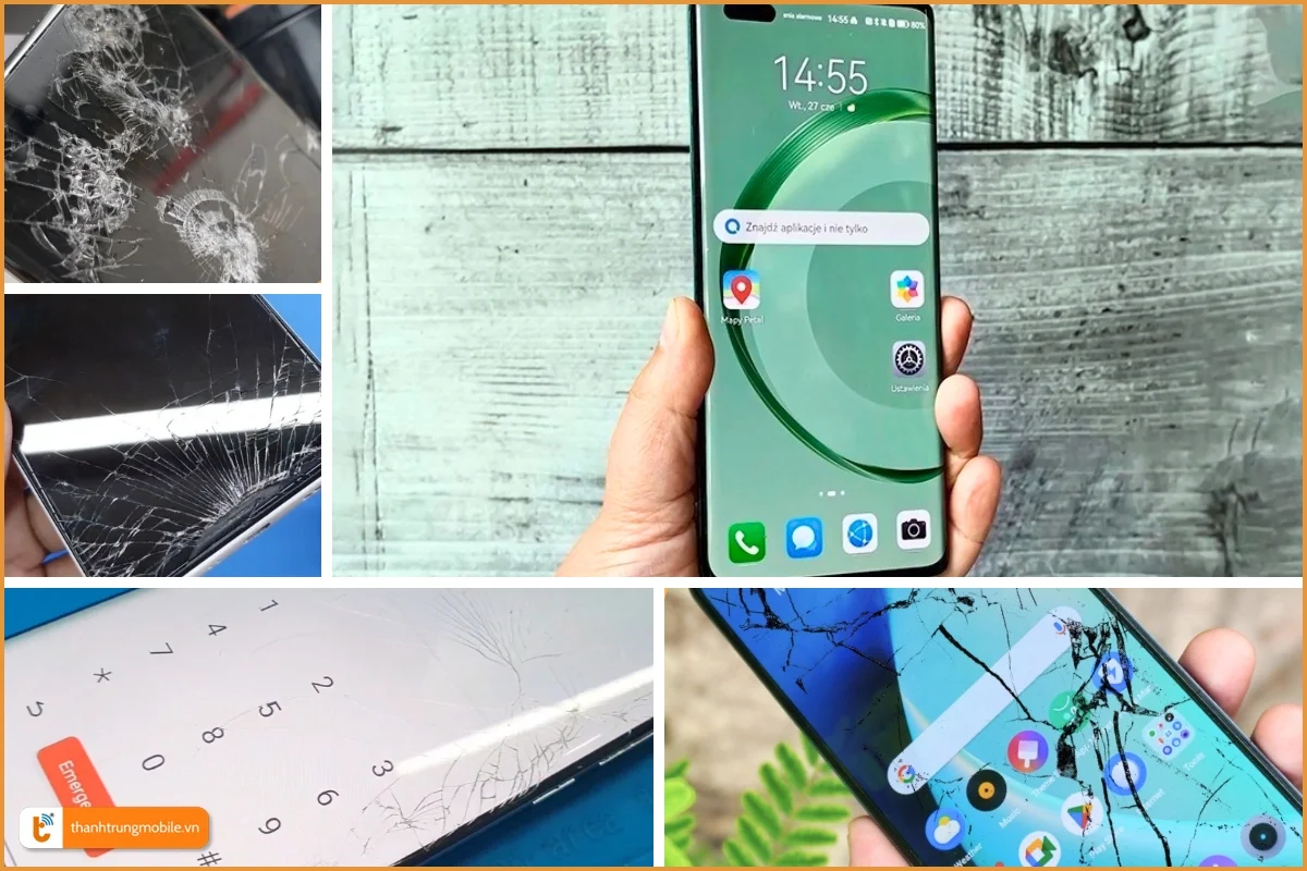 Huawei Nova 11  | Nova 11 Pro với lỗi bể vỡ mặt kính thường gặp