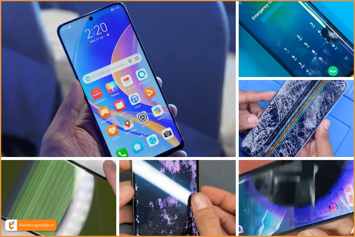 Huawei Nova Y90 và lỗi màn hình thường gặp