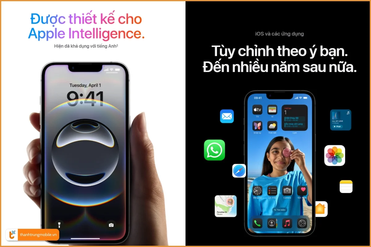 iPhone 16e có nhiều tính năng đặc biệt Apple như bảo mật, AI và tùy biến