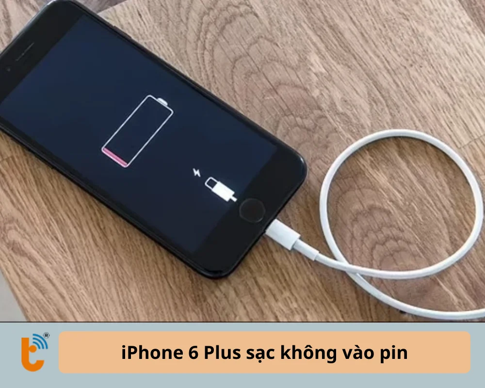 iPhone 6 Plus sạc không vào pin