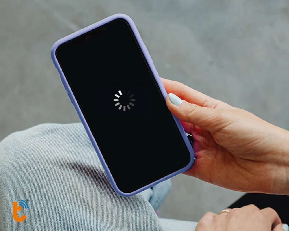 iPhone bị đơ hoặc tắt nguồn đột ngột