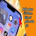 Khắc phục lỗi iPhone hiện sai phần trăm pin nhanh chóng