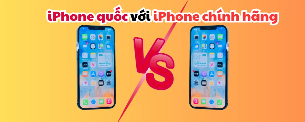 iPhone quốc tế và chính hãng khác gì nhau?