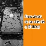 iPhone vô nước sửa bao nhiêu tiền? có đắt không?