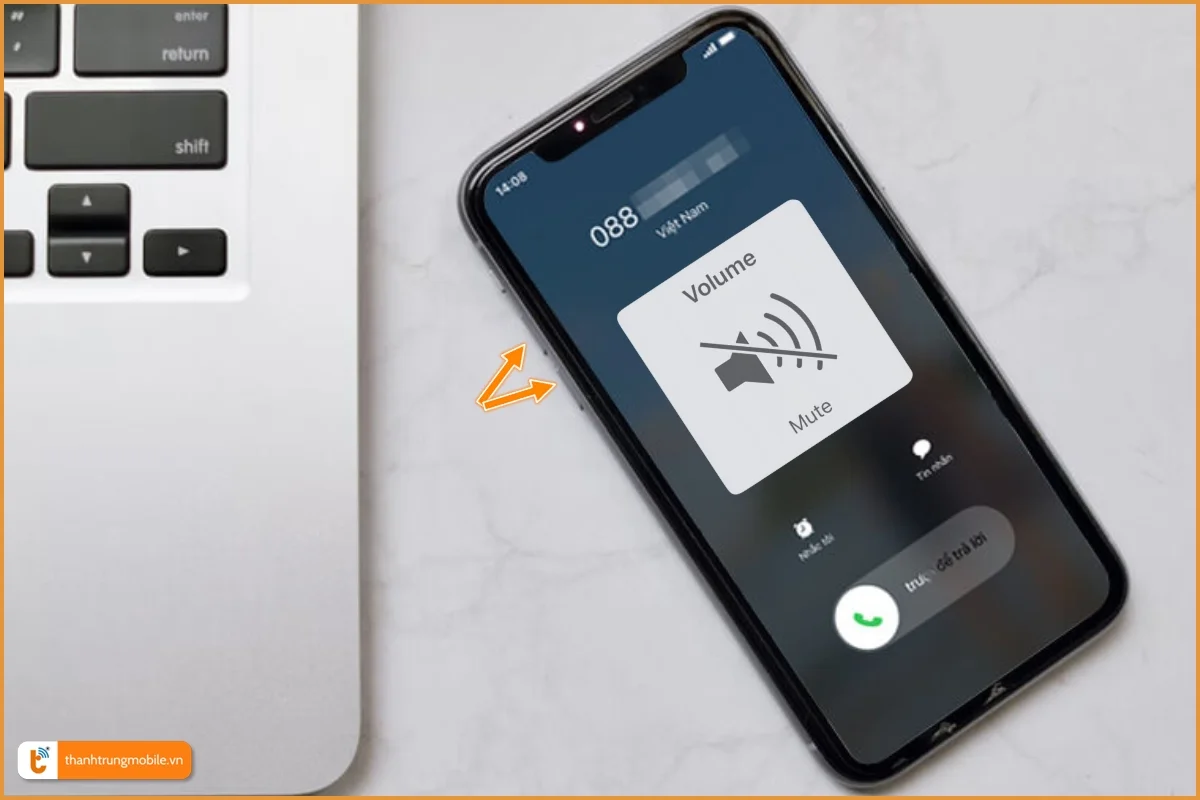 iPhone X lỗi volume bấm không được