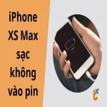 5 bước kiểm tra khi iPhone XS Max sạc không vào pin