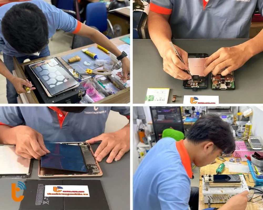 Khách hàng được quan sát trực tiếp khi thay pin