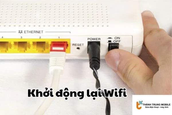 Khởi động lại Wifi