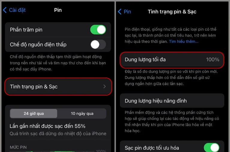 Kiểm tra pin định kỳ