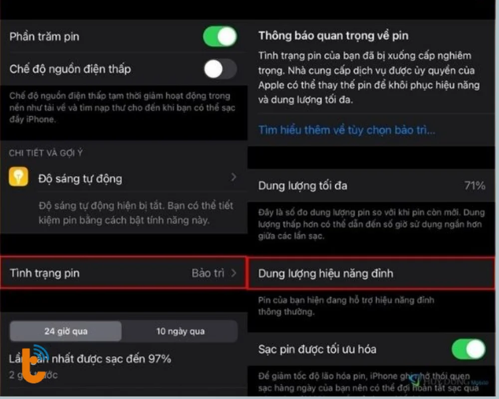 Kiểm tra tình trạng pin của iPhone 16 Pro qua hiệu năng đỉnh