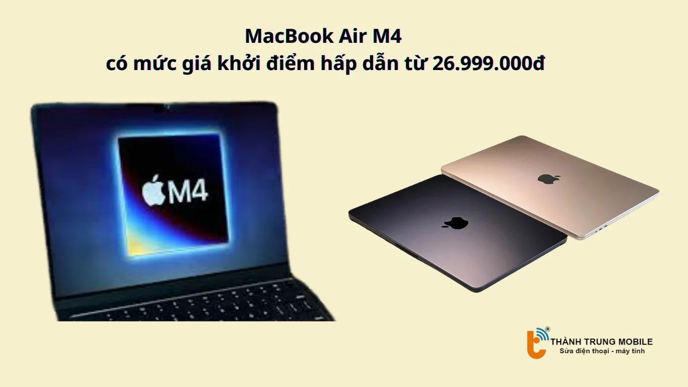 Apple chính thức ra mắt MacBook Air M4