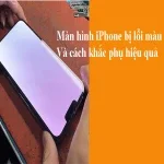 Khắc phục màn hình iPhone bị lỗi màu đơn giản, hiệu quả