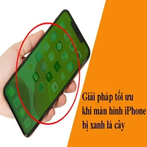 Giải pháp tối ưu khi màn hình iPhone bị xanh lá cây