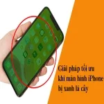 Giải pháp tối ưu khi màn hình iPhone bị xanh lá cây