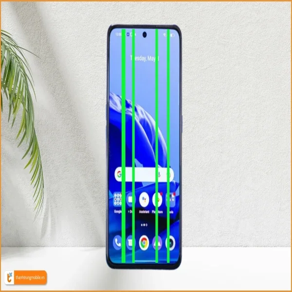 man-hinh-realme-gt-neo-5-bi-soc-xanh