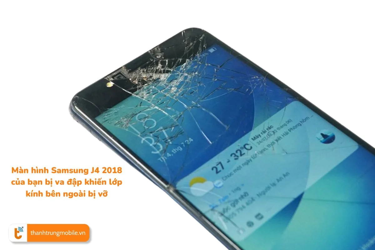 Thay mặt kính Samsung J4