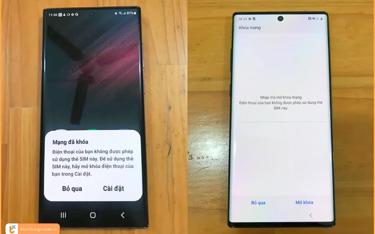 Mở khóa Samsung S22 Series