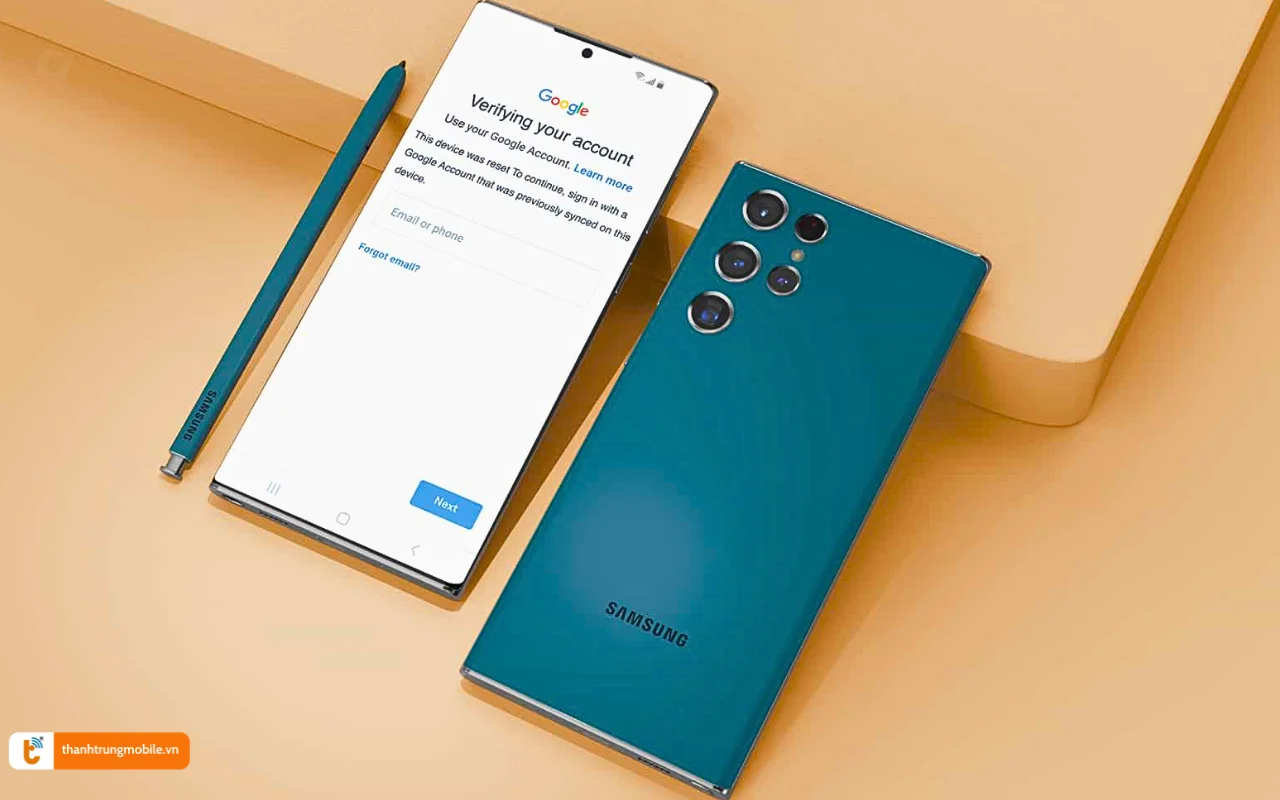 Mở khóa xác minh tài khoản Google Samsung S23 Series