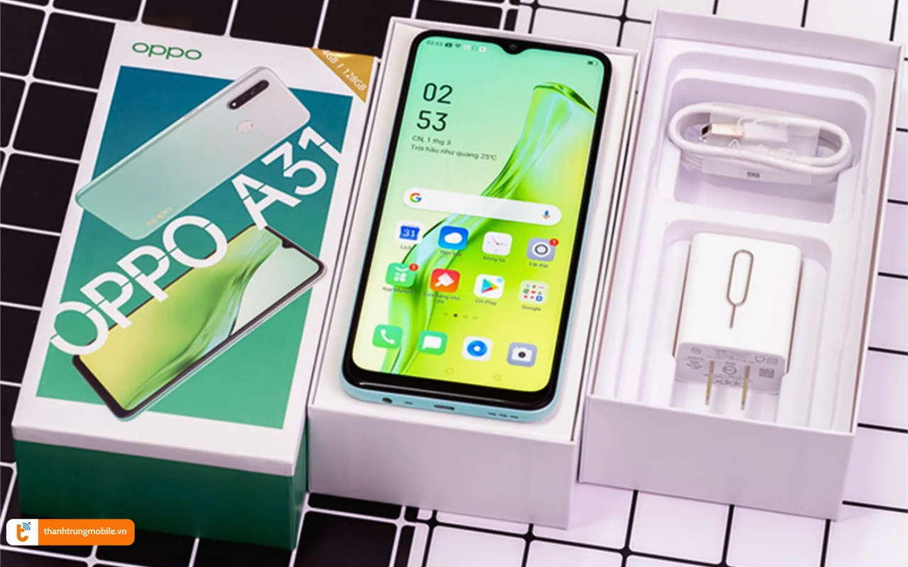 Mở mạng Oppo A31