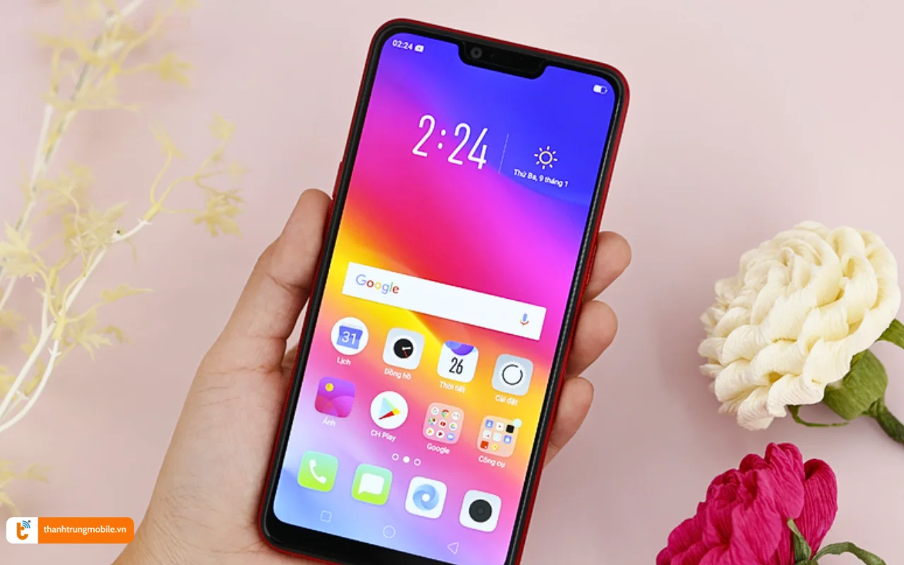 Mở mạng Oppo A3S
