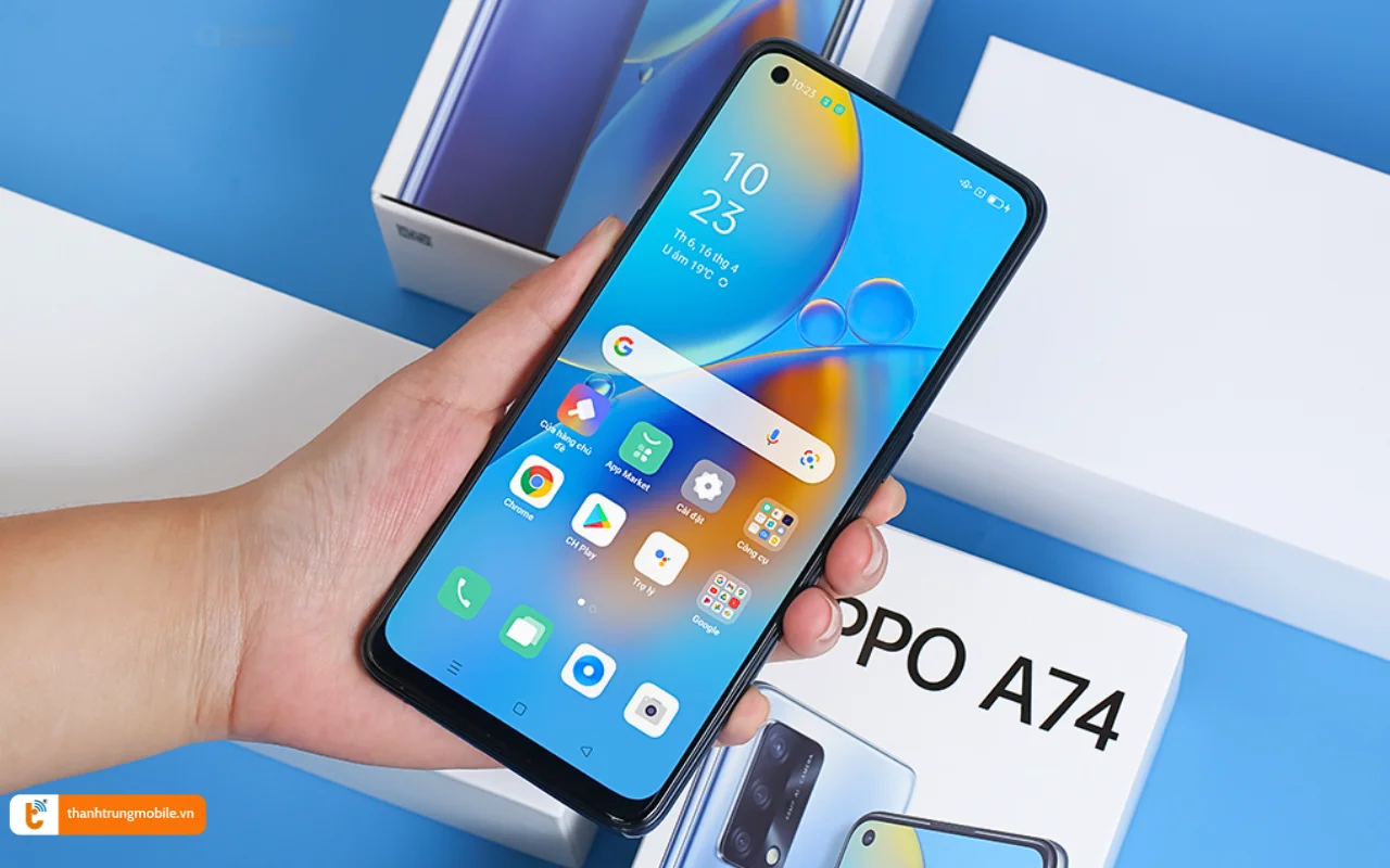 Mở mạng Oppo A74