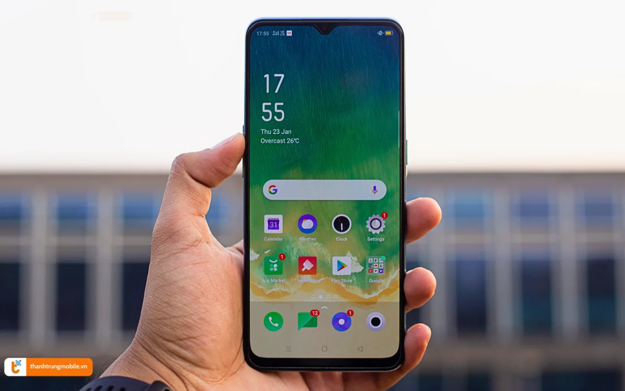 Mở mạng Oppo F15