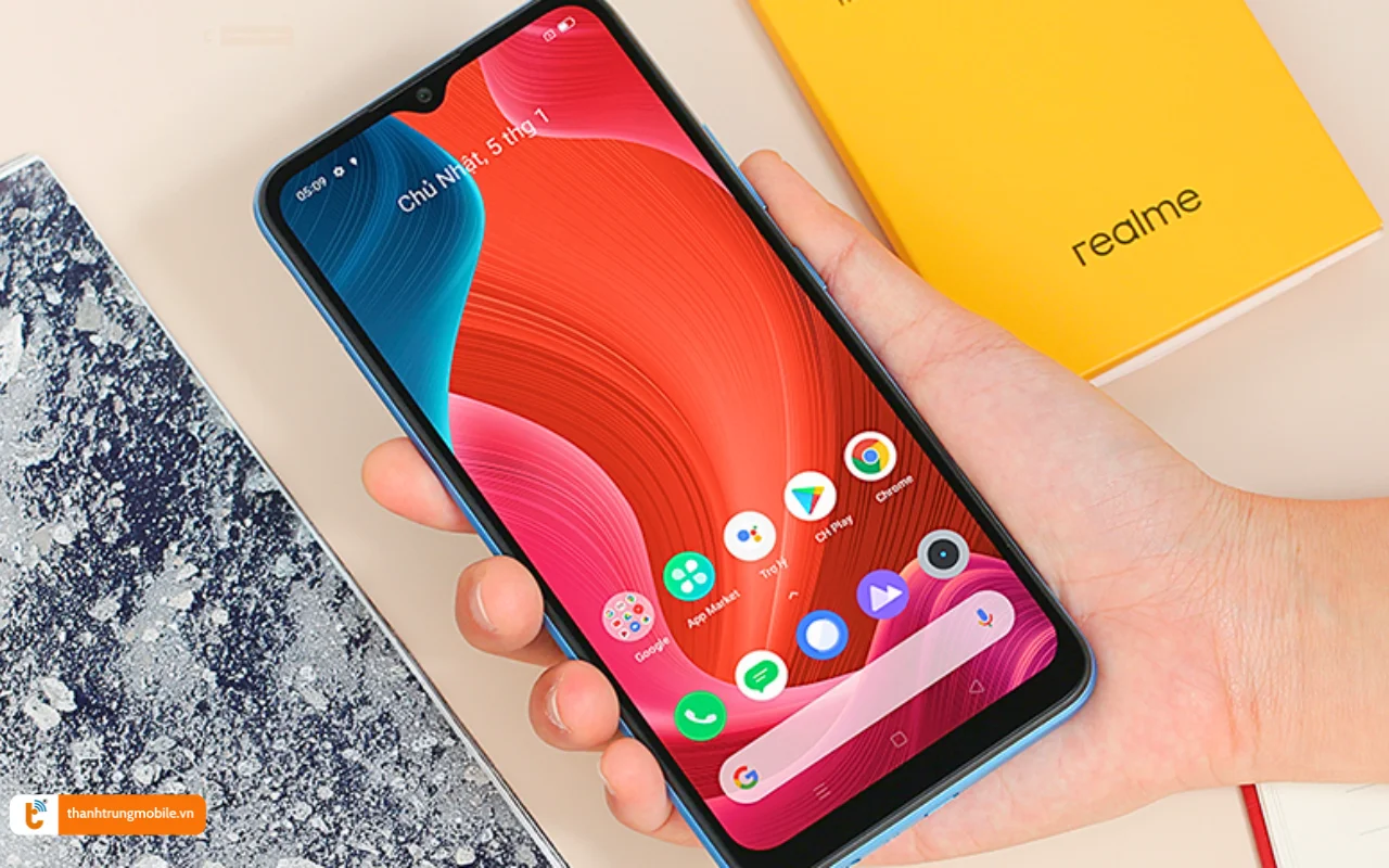 Mở mạng Realme C20