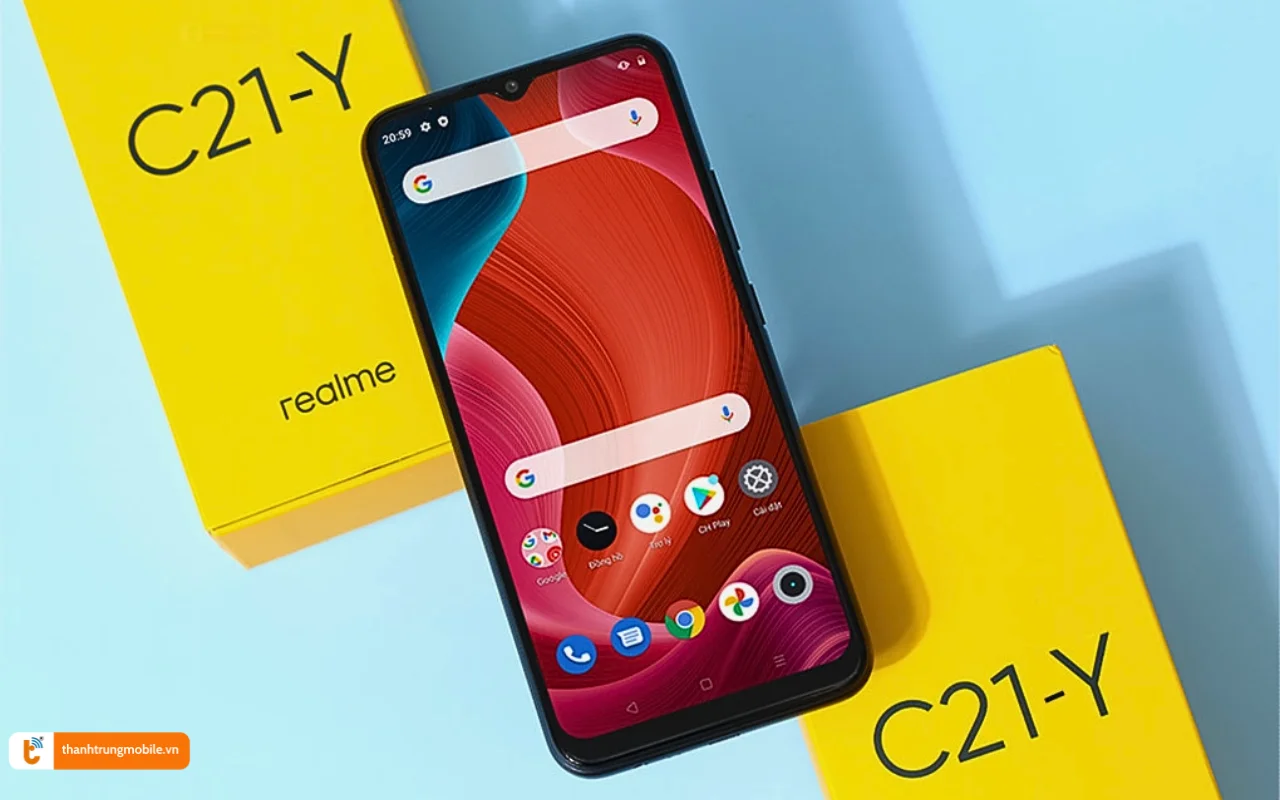 Mở mạng Realme C21