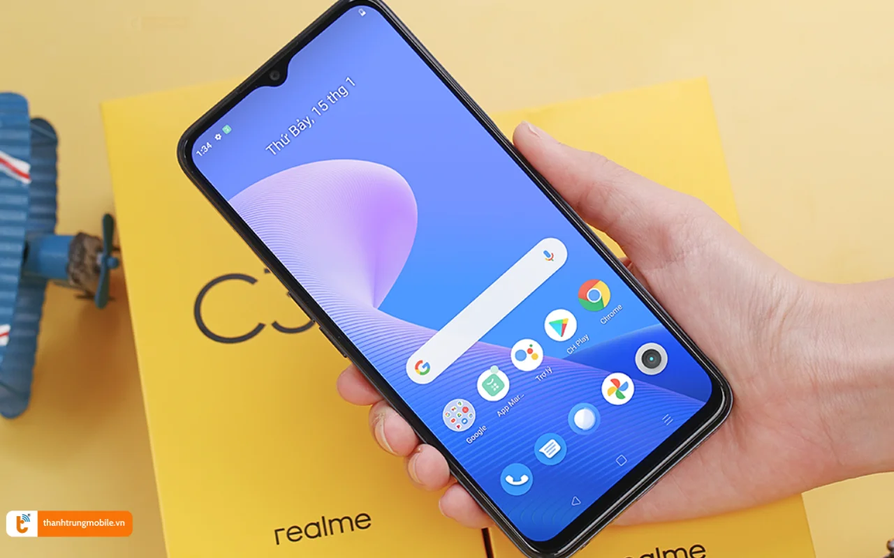 Mở mạng Realme C35