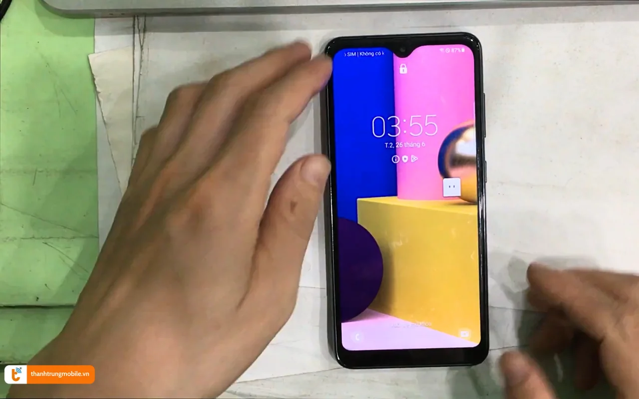 Mở mạng Samsung Galaxy M42