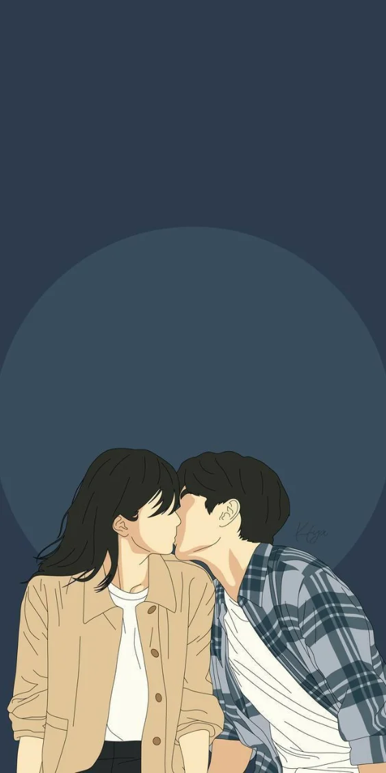Một nụ hôn, cả bầu trời yêu thương