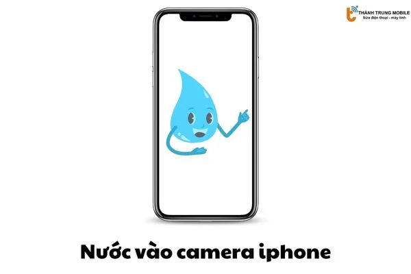 Nước vào camera iPhone