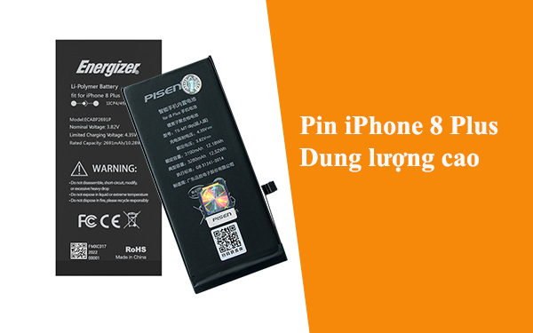 Những điều cần biết trước khi mua pin 8 Plus dung lượng cao