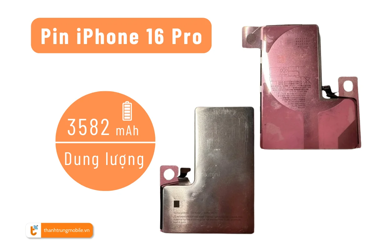 pin iPhone 16 Pro