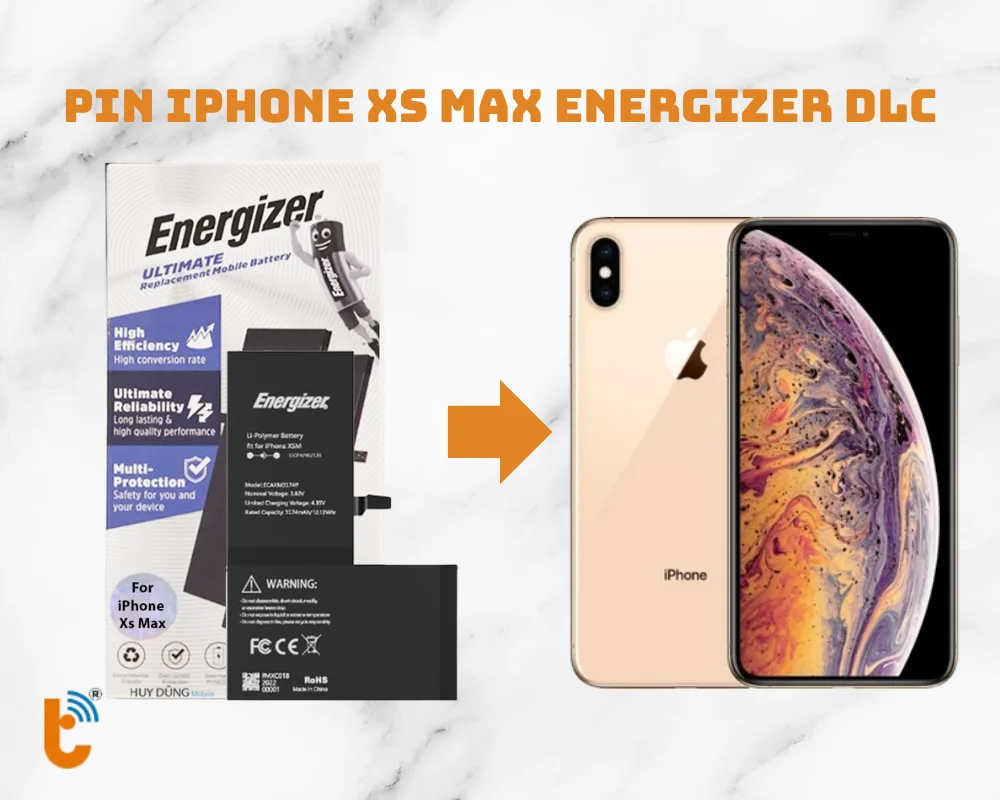Pin iPhone Xs Max Energizer DLC