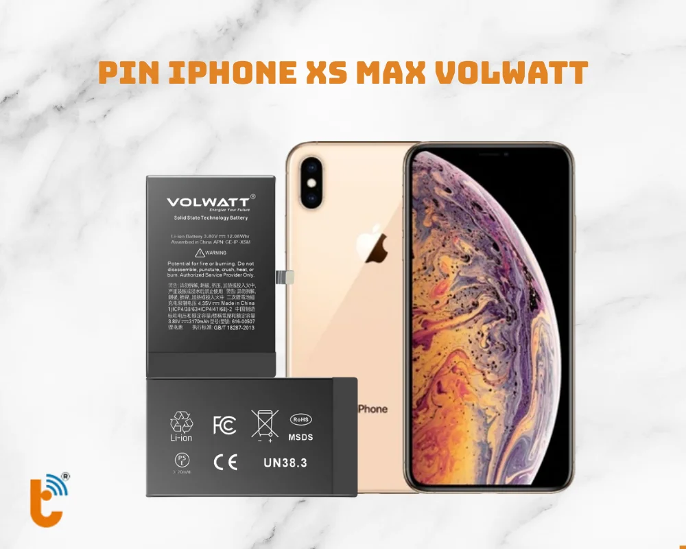 Pin iPhone Xs Max Volwatt