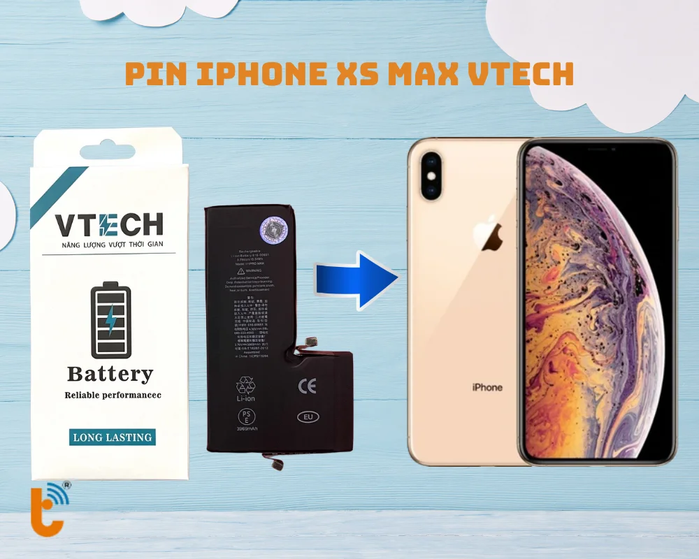 Pin iPhone Xs Max Vtech
