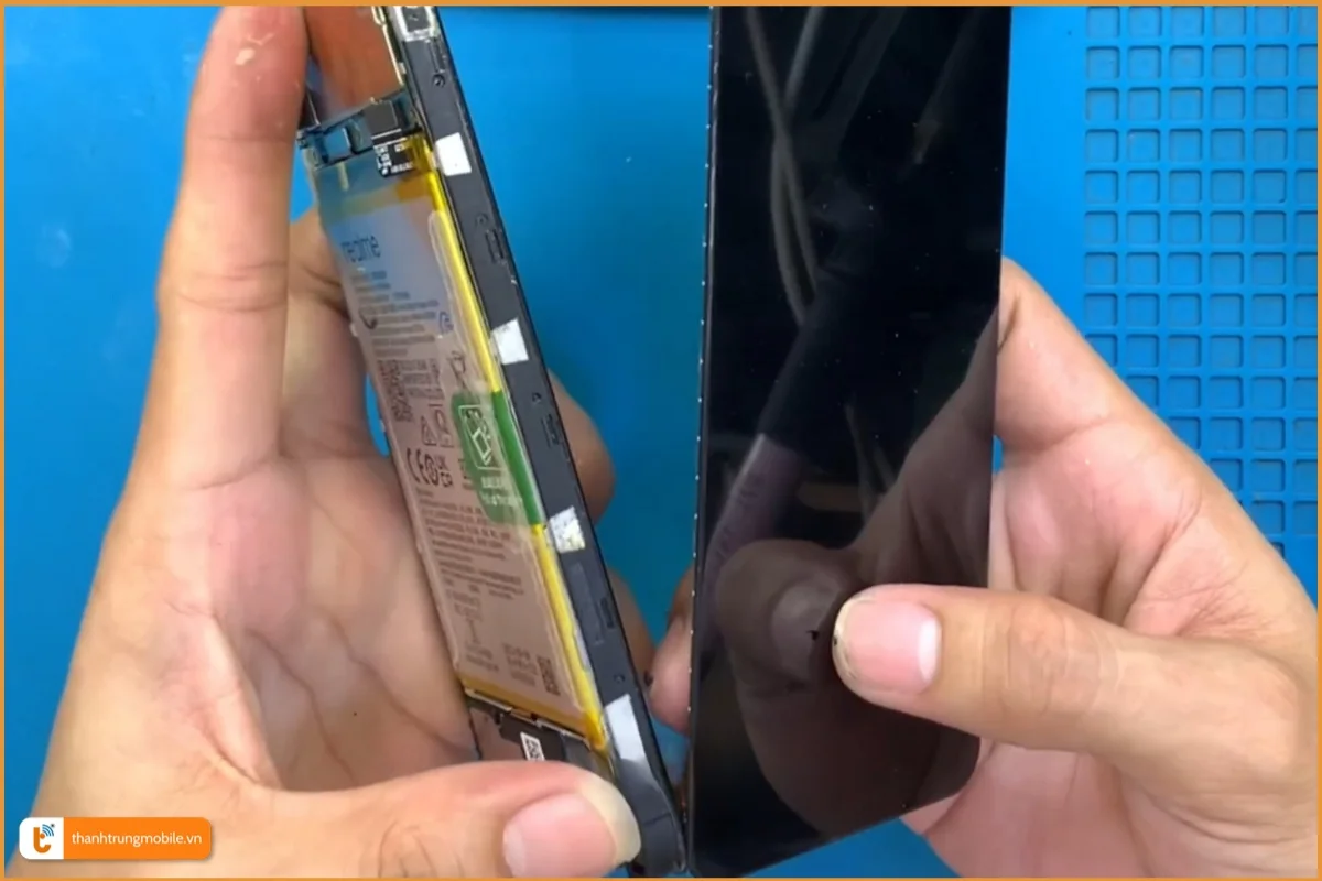 Quy trình thay màn hình Realme Note 60X