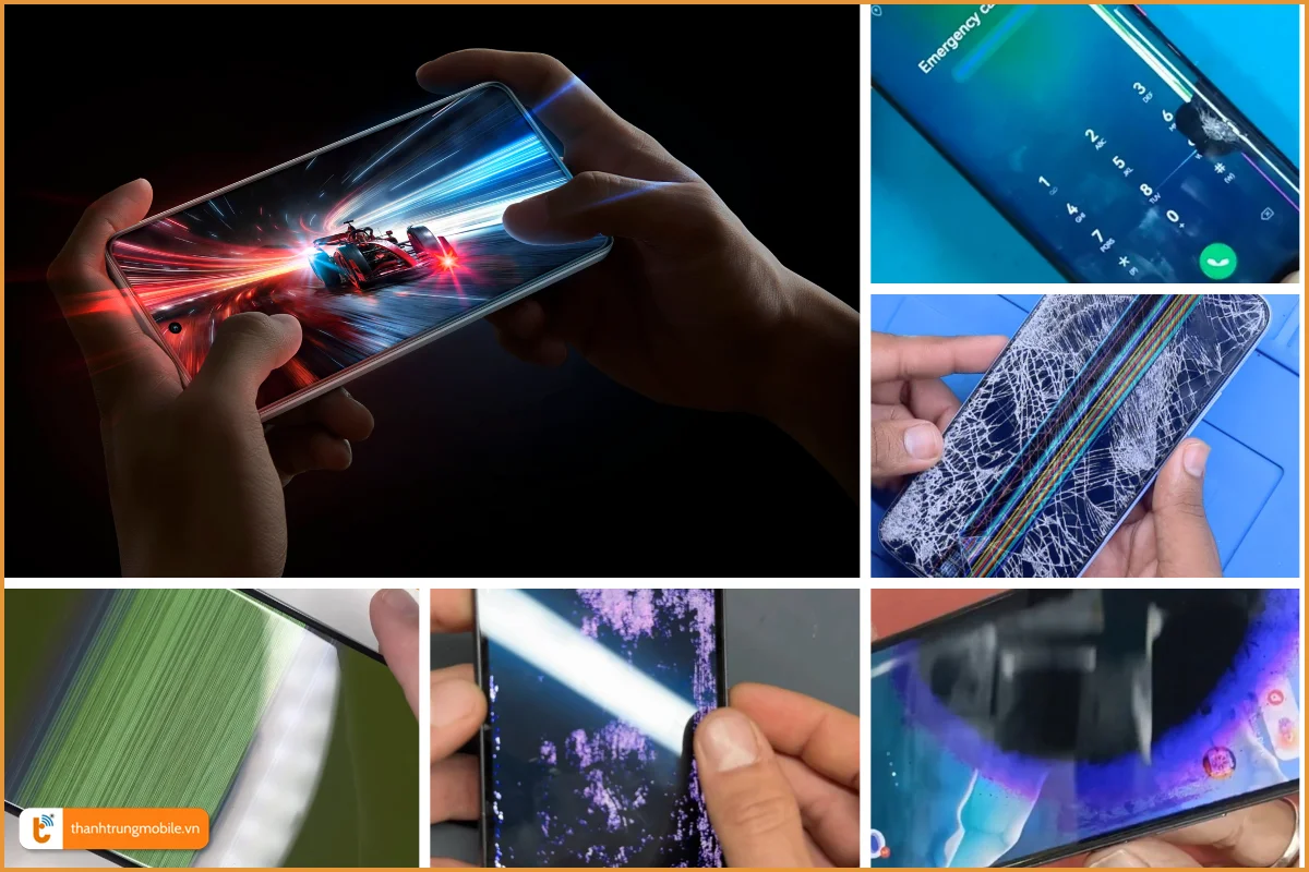Realme 14 5G và các lỗi màn hình thường gặp
