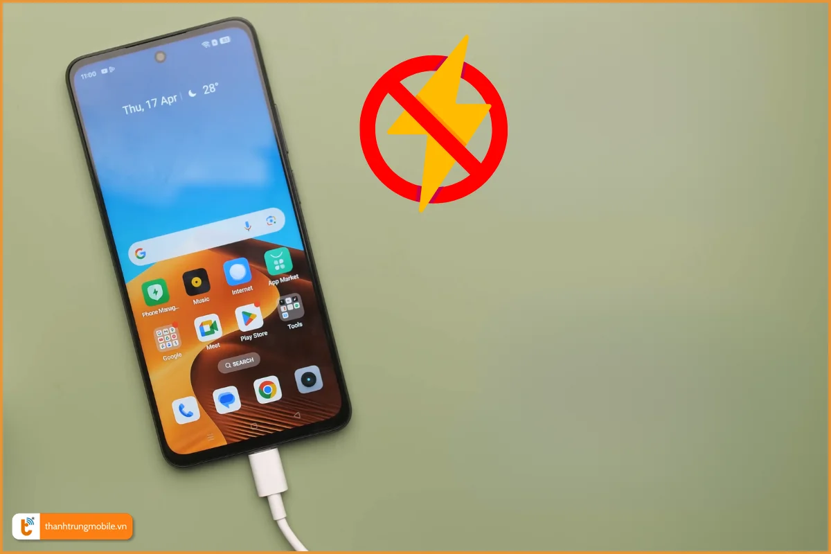 Realme C75 lỗi không nhận sạc