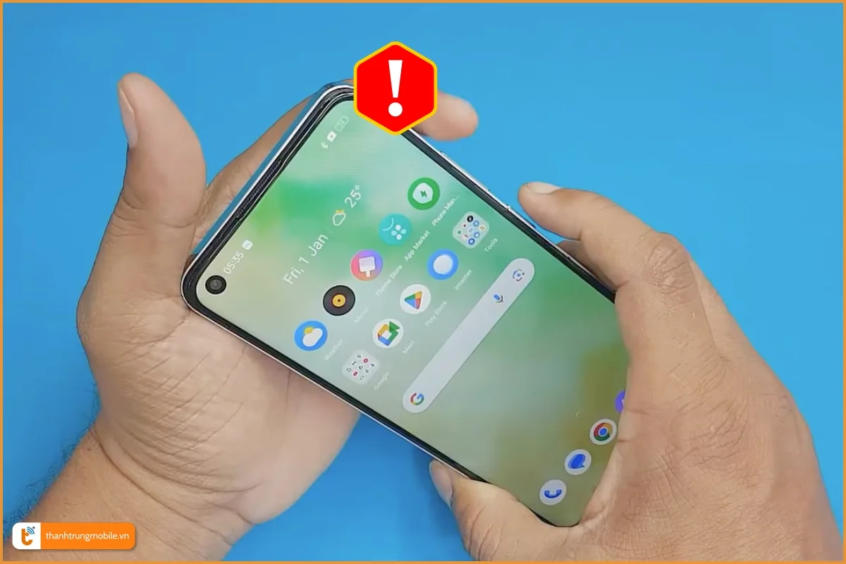 Realme Narzo 60 lỗi pin tụt nhanh, mau hết