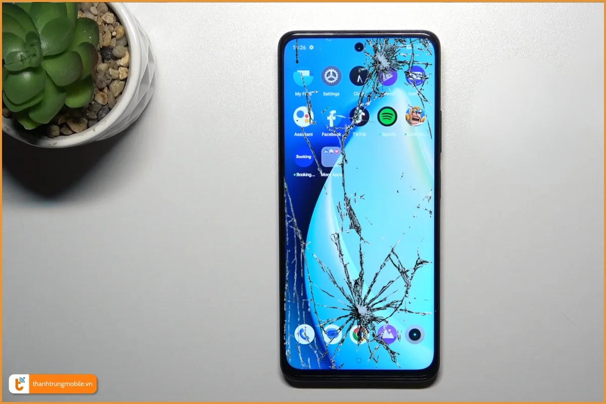 Realme Narzo 60 Pro mặt kính bể vỡ