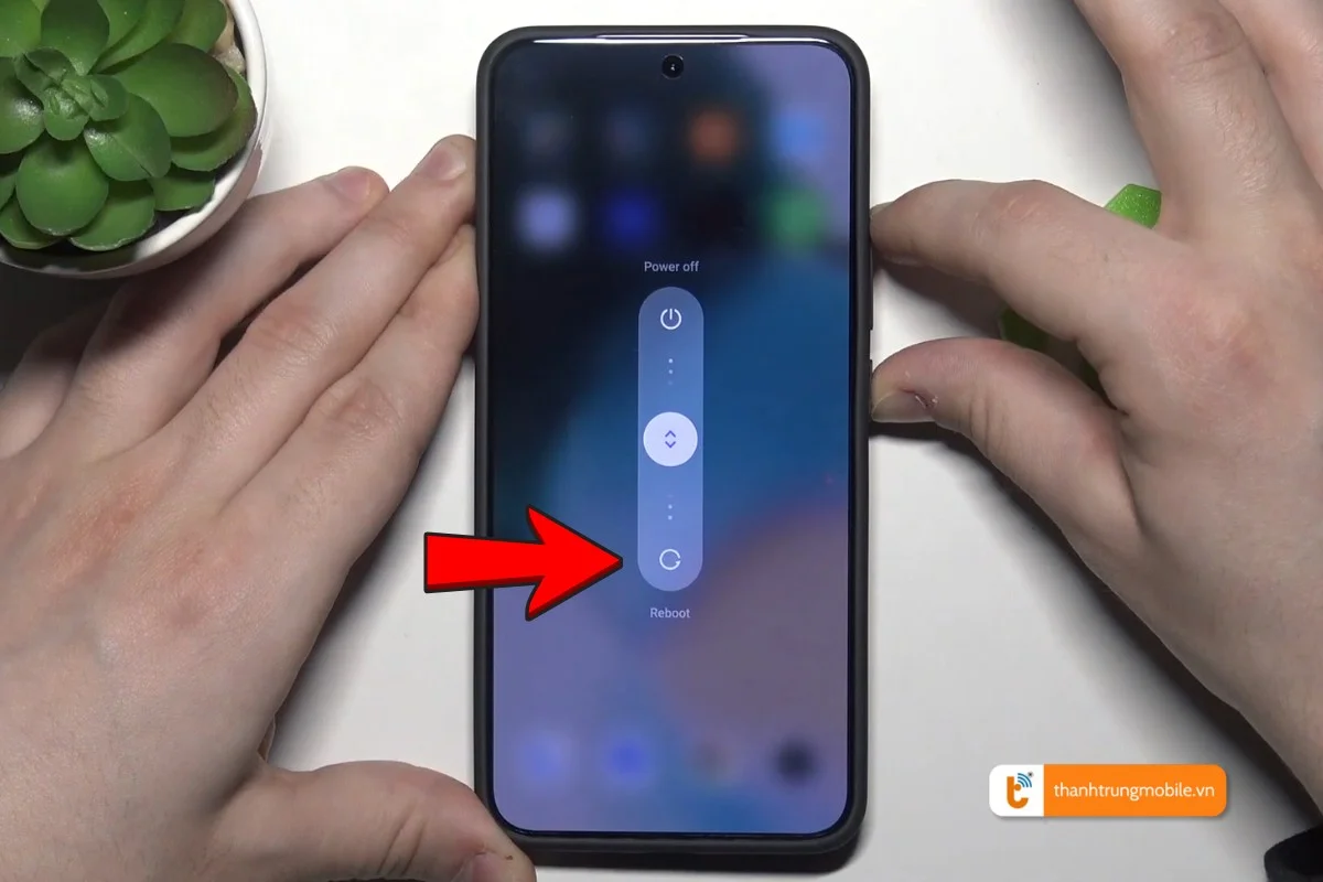 Restart_Khởi động lại Xiaomi