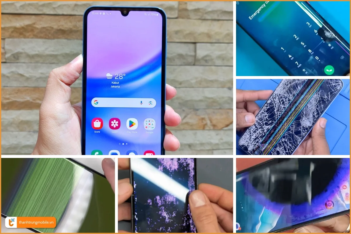 Samsung A15 và lỗi màn hình thường gặp 