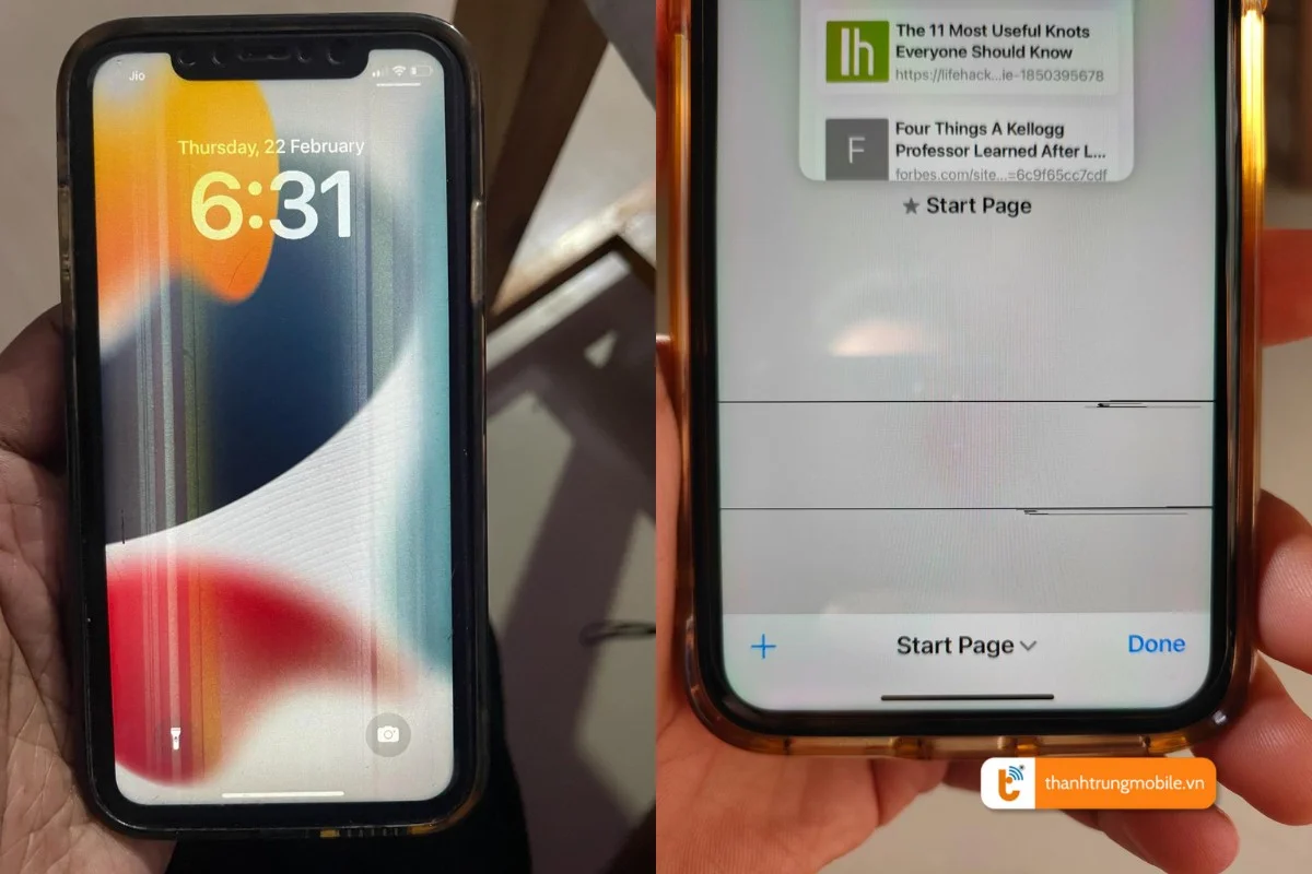 sọc màn hình iphone 11