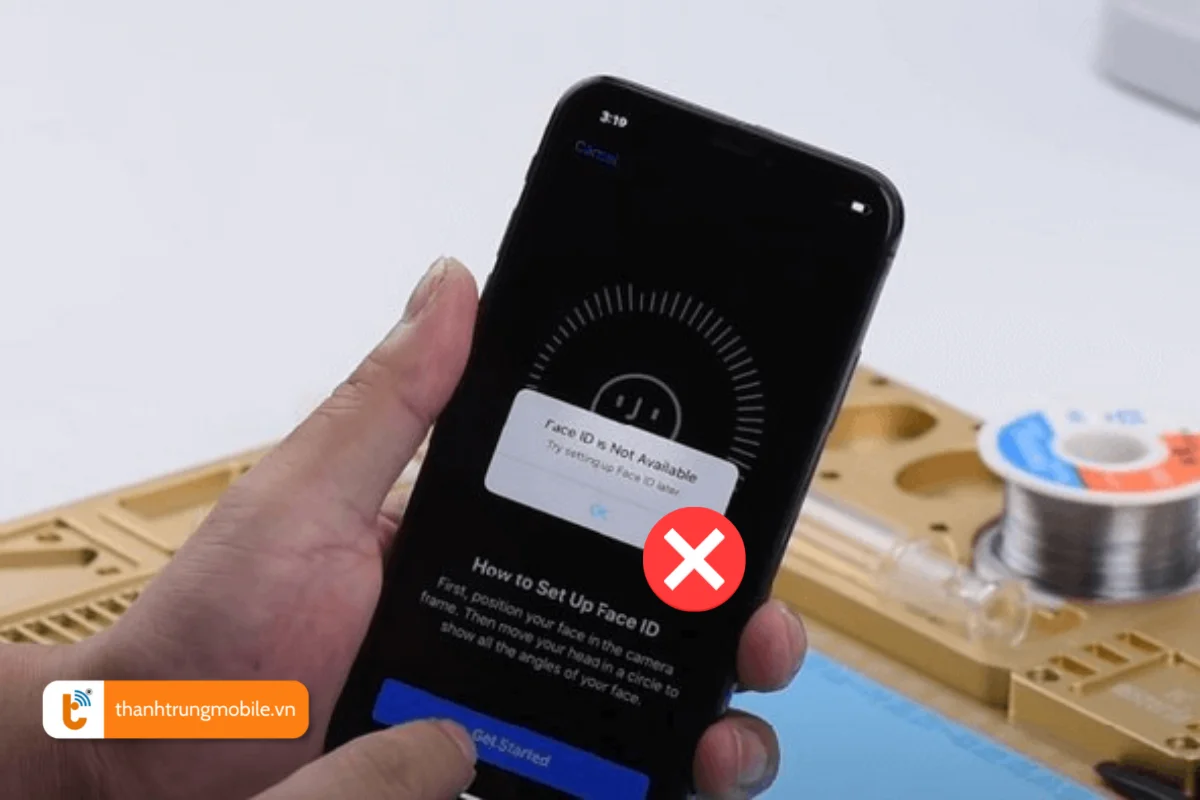 Quy trình sửa Face ID iPhone 11