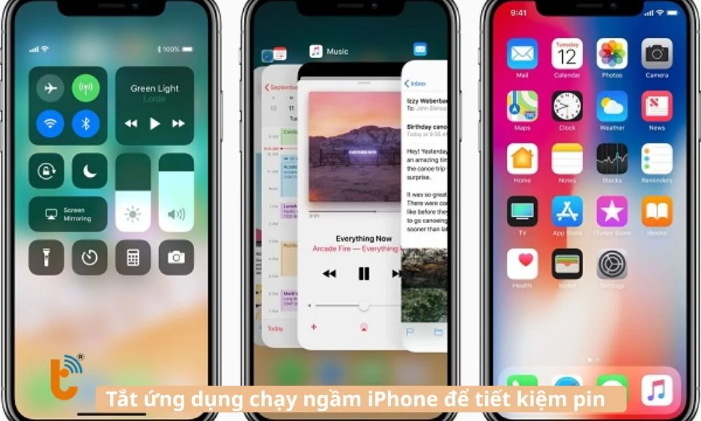Ứng dụng chạy ngầm sẽ tiêu tốn pin của iPhone, nên hãy tắt đi