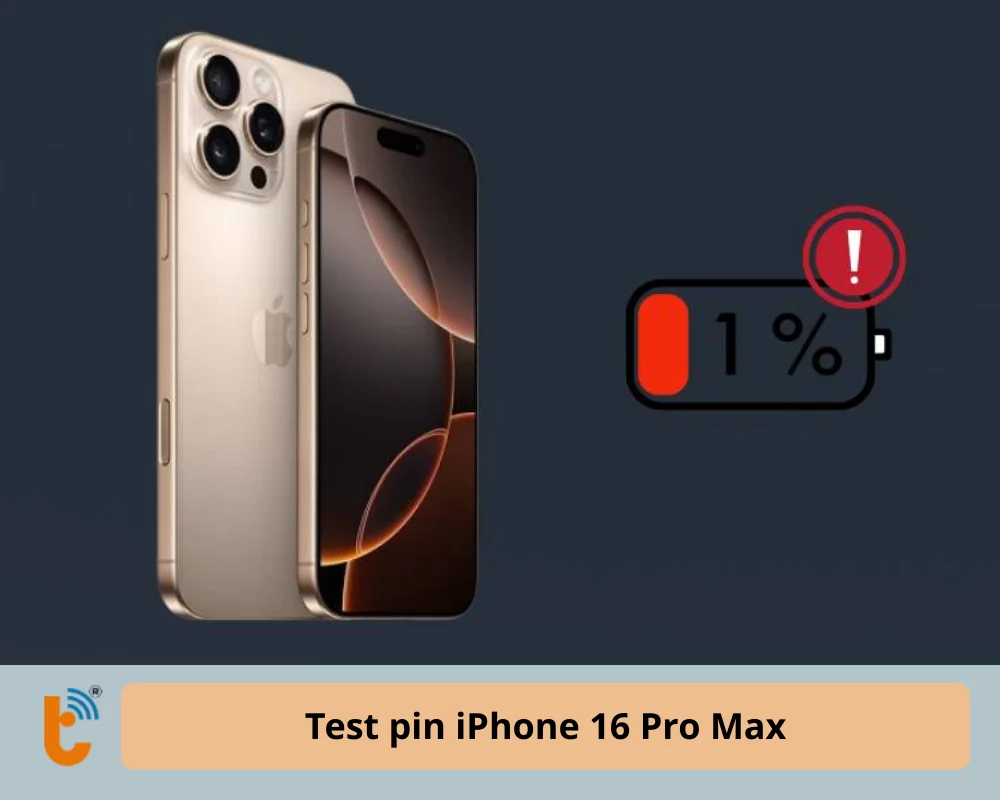 Test pin iPhone 16 Pro Max
