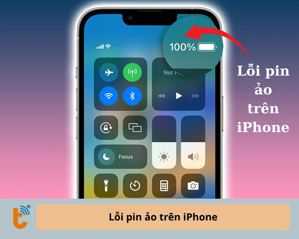 Lỗi pin ảo trên iPhone