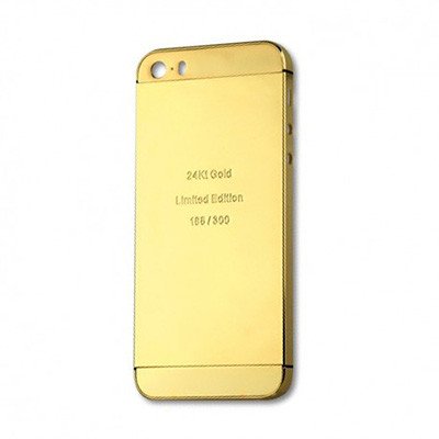 Thay vỏ iPhone 5 - 5S Vàng 24k (Champagne)